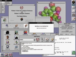 Programsko okolje OpenStep je uporabniku omogočalo opravljanje številnih nalog ob pomoči vgrajenih aplikacij, ki so že bile del paketa.